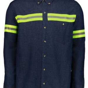Camisa Mezclilla con Reflejante
