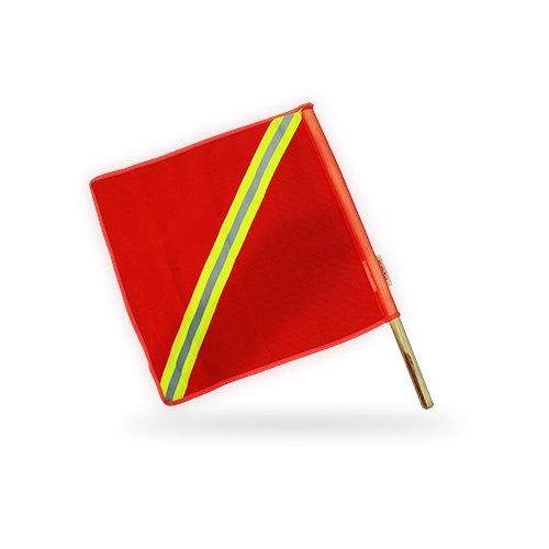 Banderin De Malla Con Baston De Madera