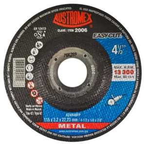 Disco de corte premium de larga duración para metal, modelo 2006, de 4 1/2 pulgadas. A la venta en Tuxtla, San Cristóbal y Tapachula.