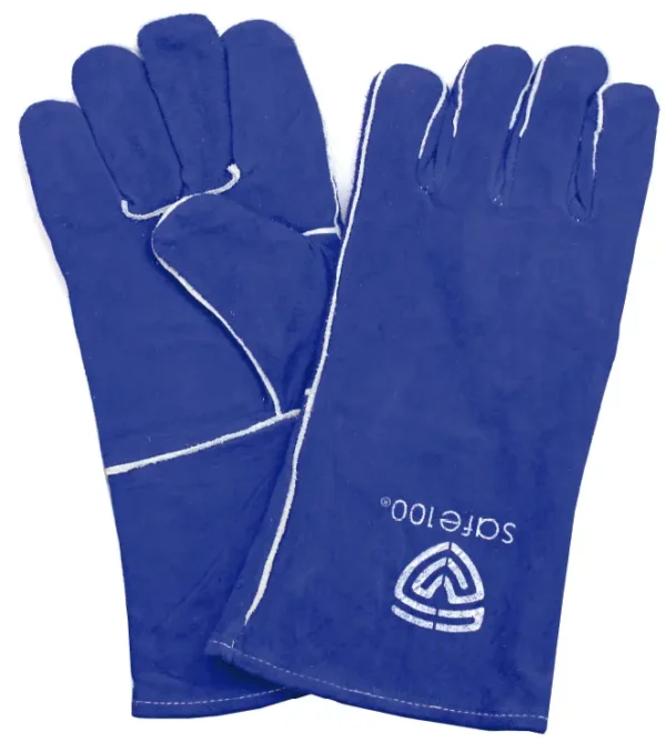 Guante de Soldador Avalloy Azul